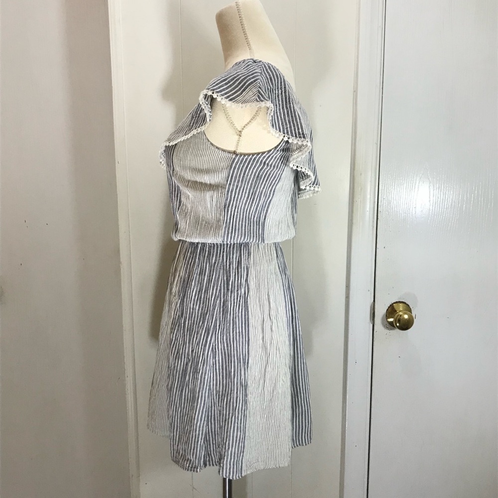 AEO ☀️One shoulder striped dress - Picture 8 of 13
